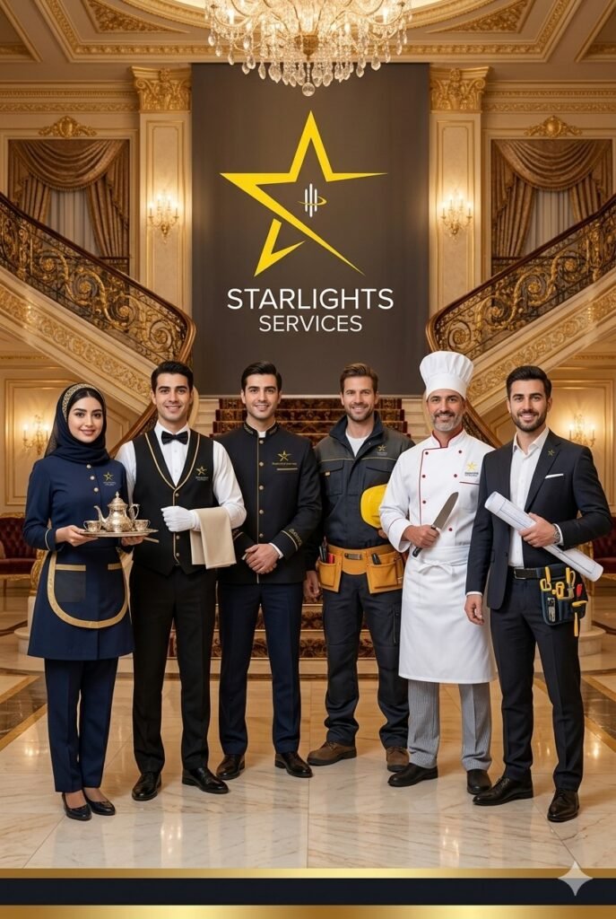 casual staffing team by starlights services